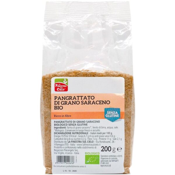 Pangrattato di grano saraceno