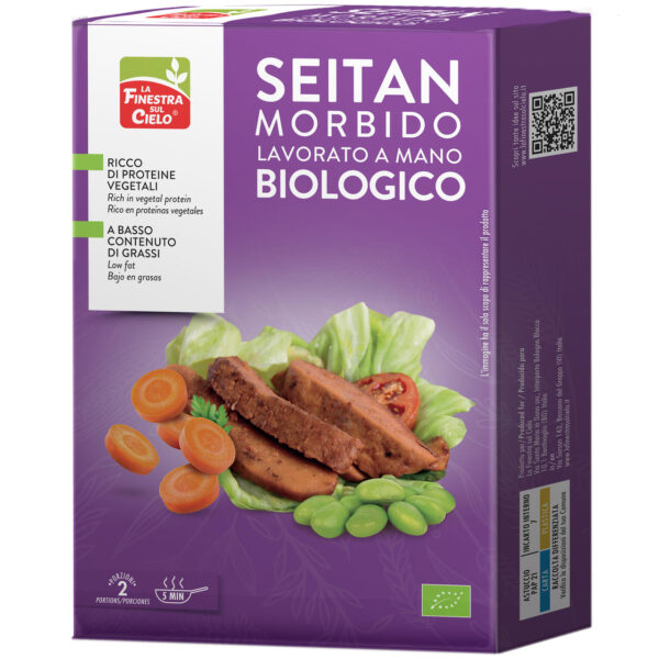 Seitan morbido lavorato a mano